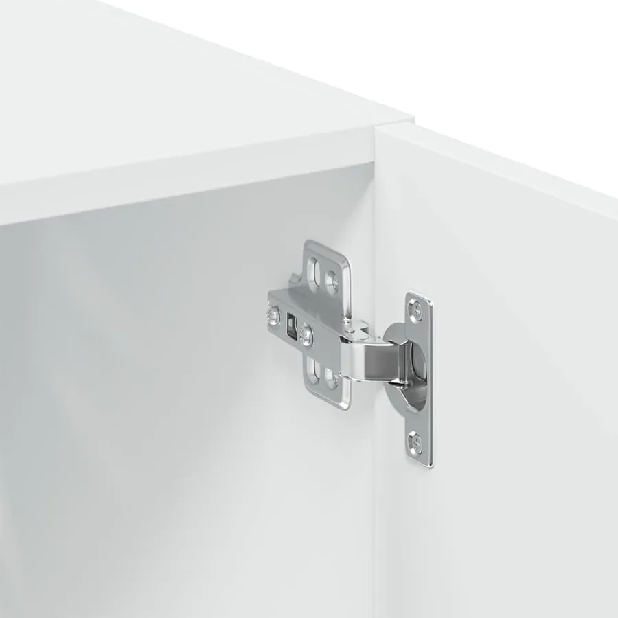 Armoire de rangement blanc 70x42,5x225 cm bois d'ingénierie - 11