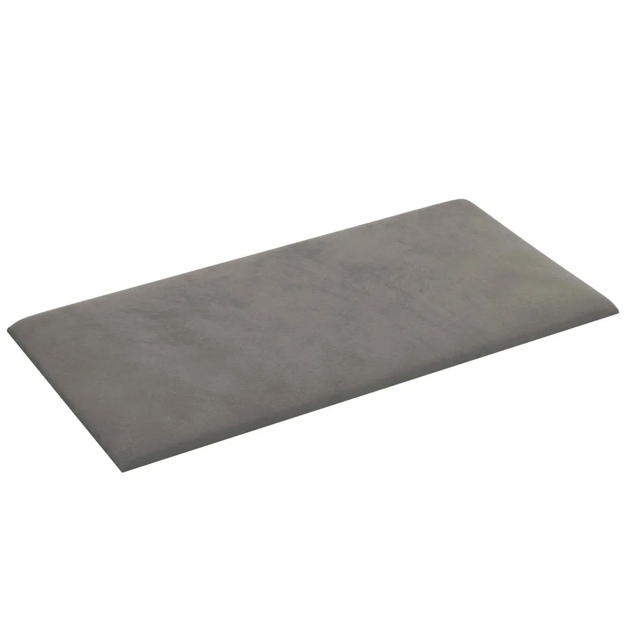 Tête de lit murale 12 pcs Gris clair Velours - 3