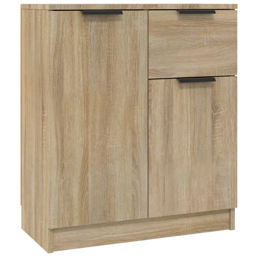 Buffet Chêne sonoma 60x30x70 cm Bois d'ingénierie - 2