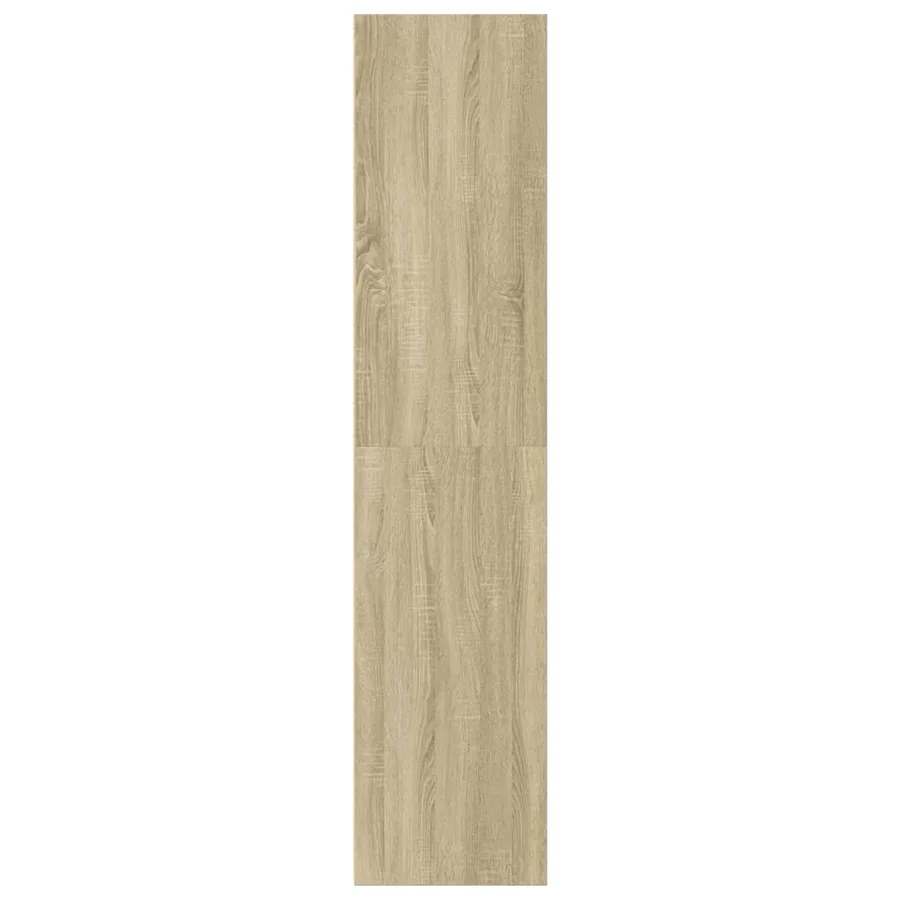 Buffet haut chêne sonoma 30x41x185 cm bois d'ingénierie - 5