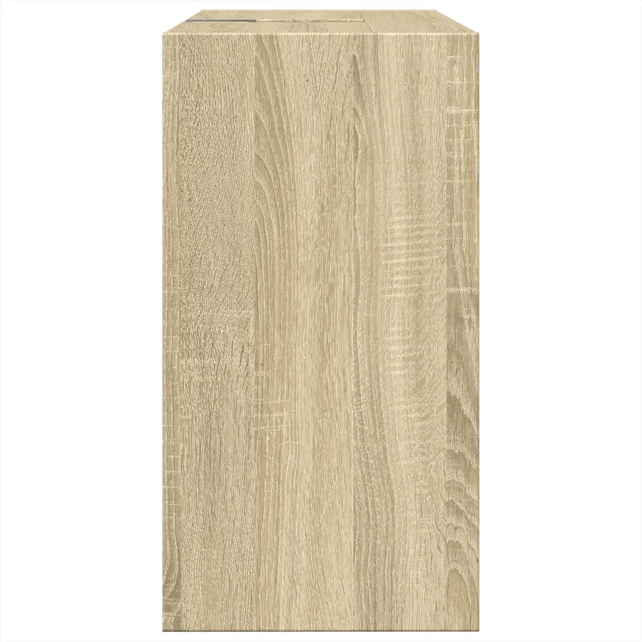 Armoire d'évier chêne sonoma 63x29x55 cm bois d'ingénierie - 6