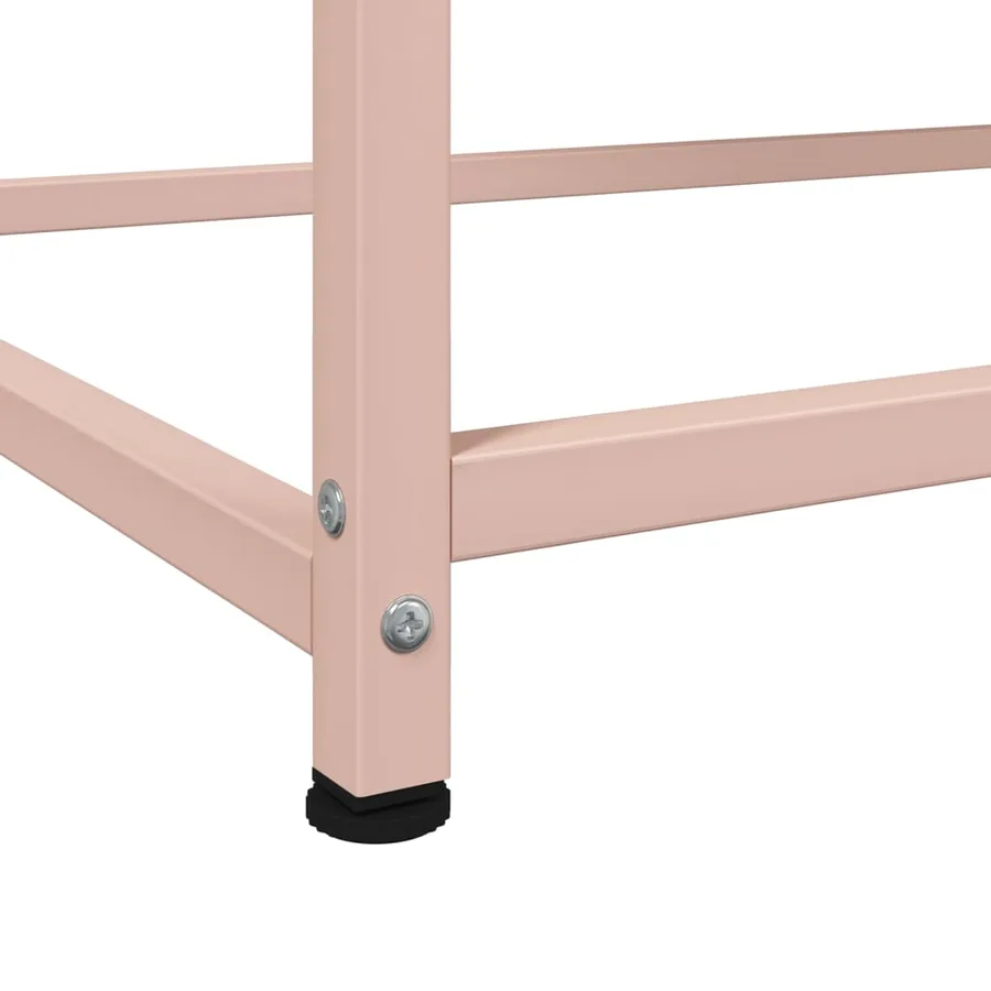 Buffet haut rose 100,5x39x107 cm acier - 11