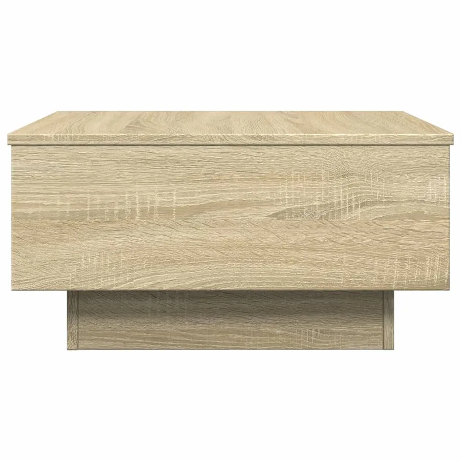 Table basse chêne sonoma 60x45x31 cm bois d'ingénierie - 5