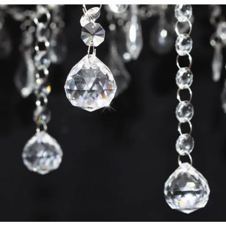 Chandelier avec 2300 cristaux Blanc - 3