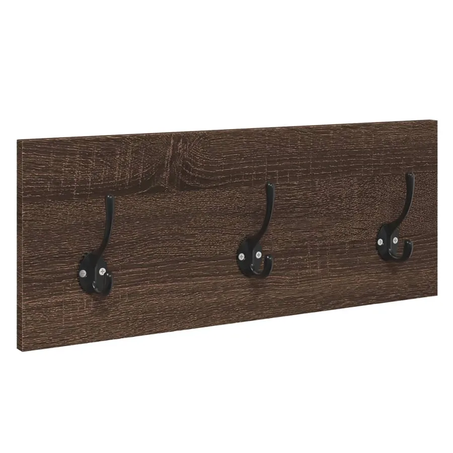 Ensemble de meubles de couloir 4 pcs chêne marron - 5