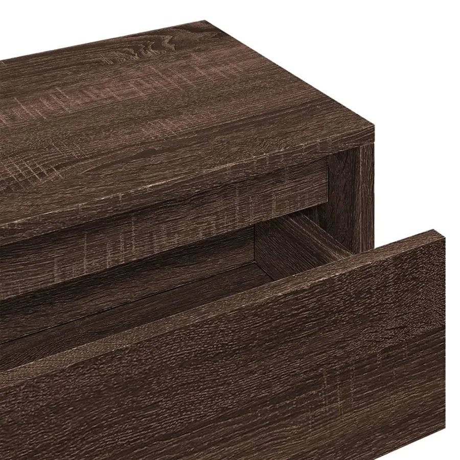 Ensemble de meubles de couloir 4 pcs chêne marron - 7