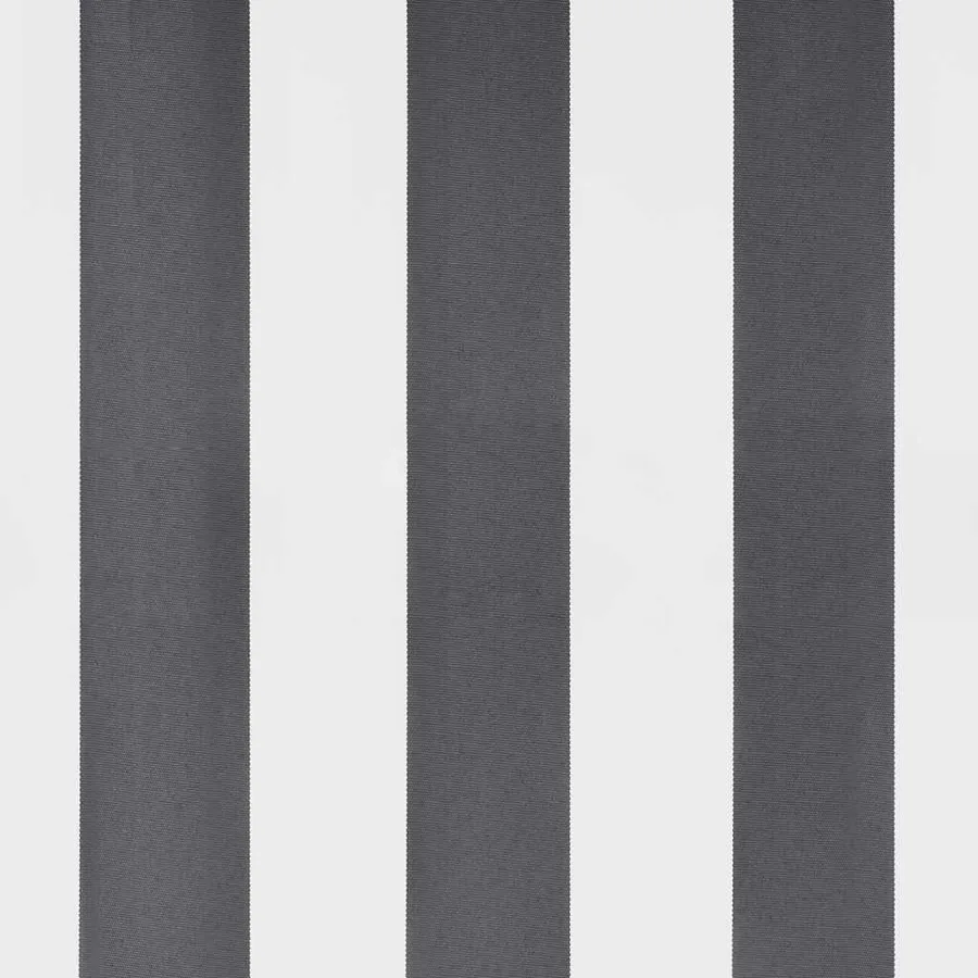 Auvent rétractable anthracite et blanc 3,5x2,5m tissu/aluminium - 9