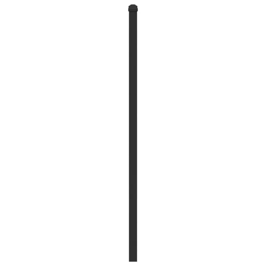 Tête de lit de remplacement chêne fumé 150 cm bois d'ingénierie et acier - 4