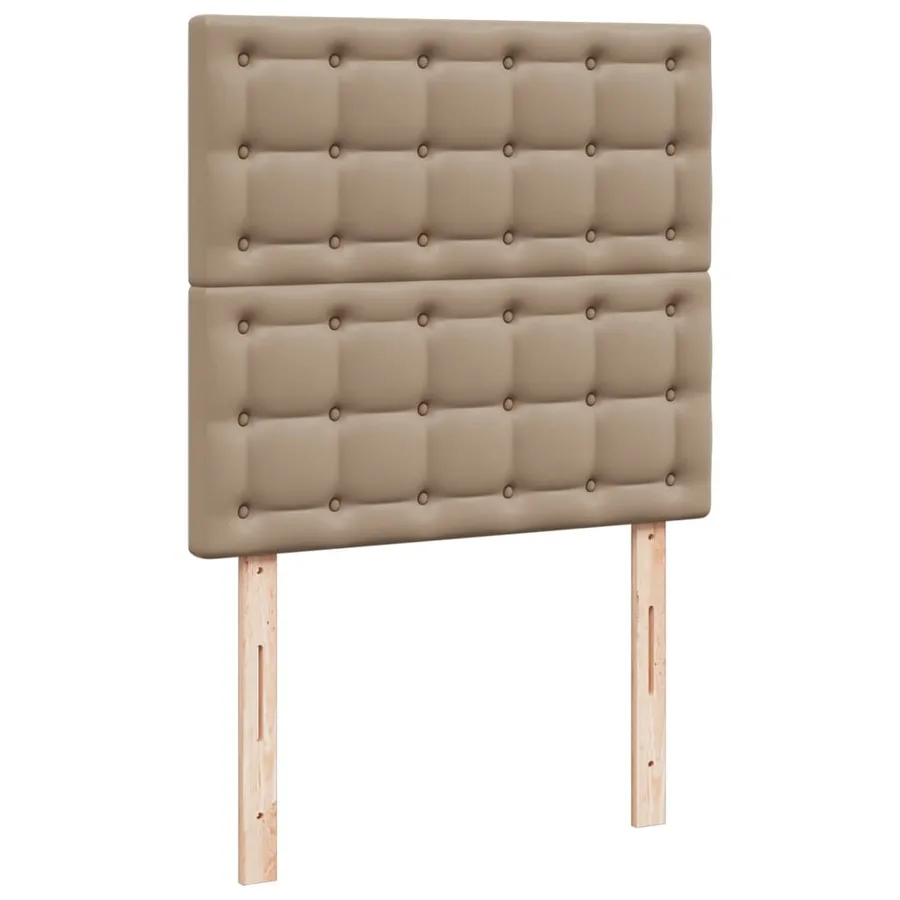 Sommier à lattes de lit avec matelas Cappuccino 90x200 cm - 8