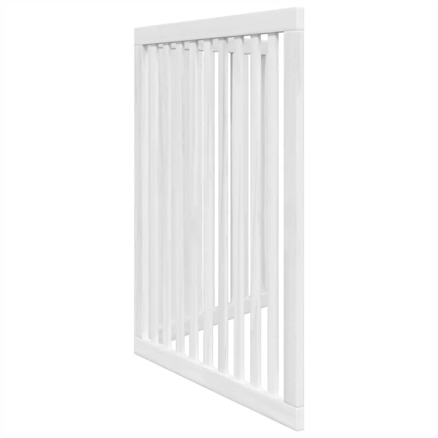 Barrière pour chien pliable 2 panneaux 160 cm bois de peuplier - 5