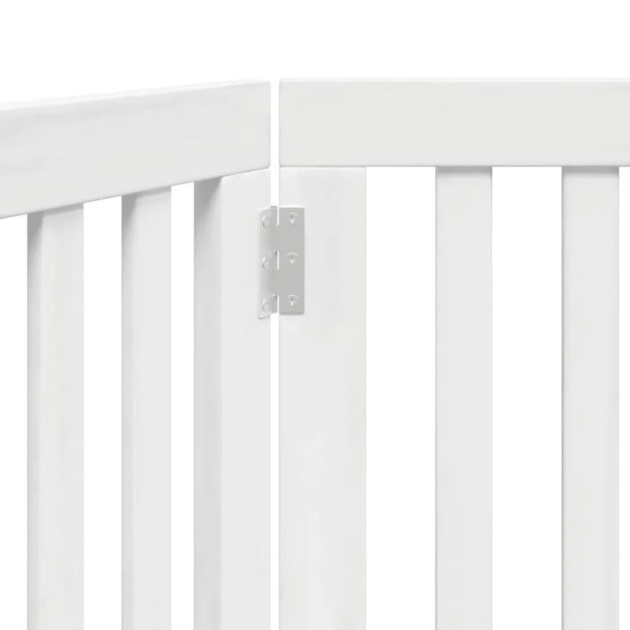 Barrière pour chien pliable 2 panneaux 160 cm bois de peuplier - 8