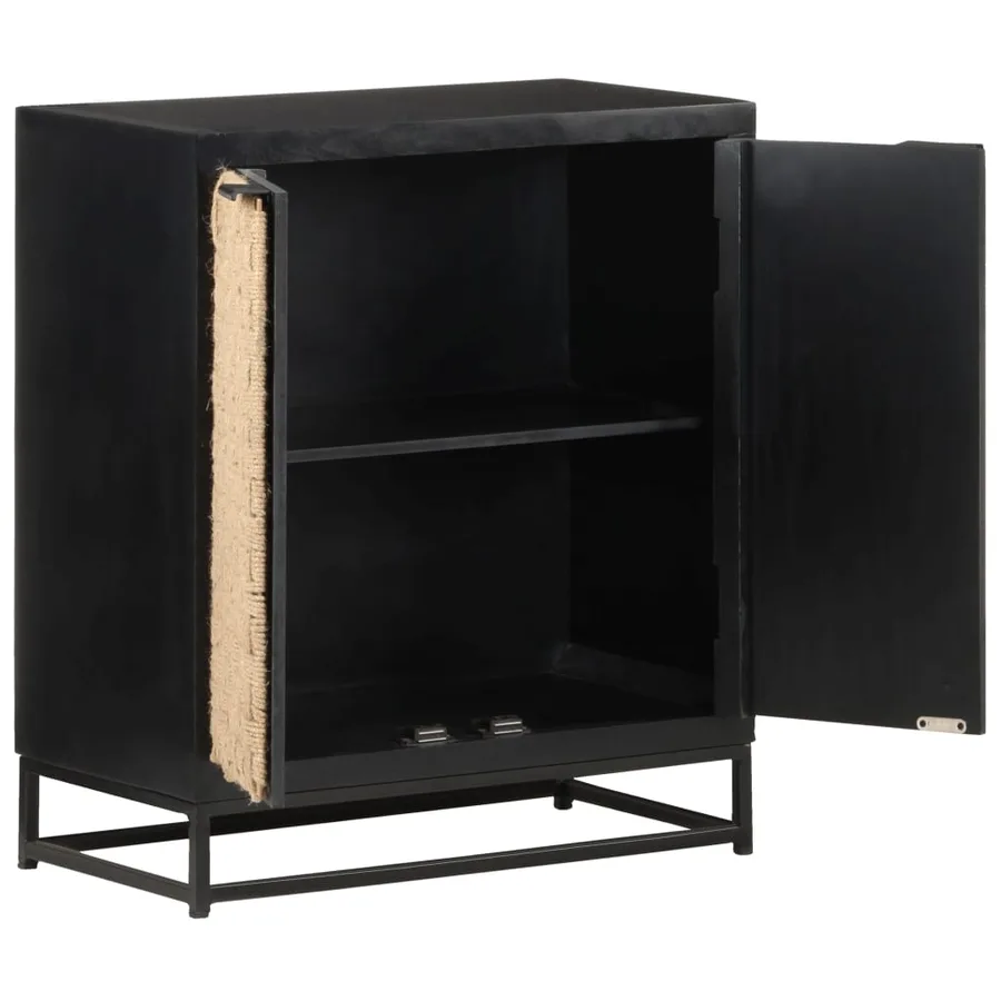 Buffet 60x35x70 cm Bois de manguier massif - 3