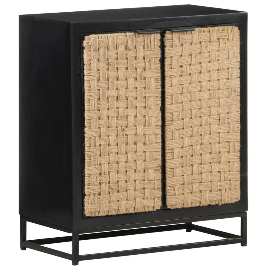 Buffet 60x35x70 cm Bois de manguier massif - 8
