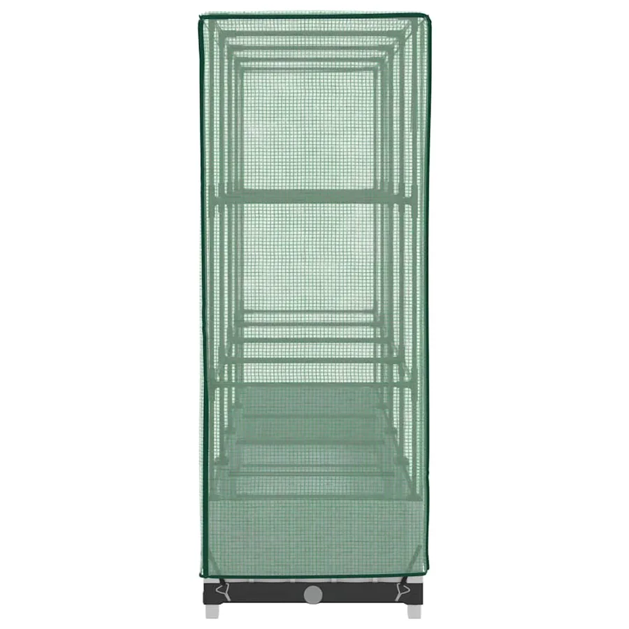 Jardinière surélevée avec housse aspect rotin 160x40x123 cm - 5