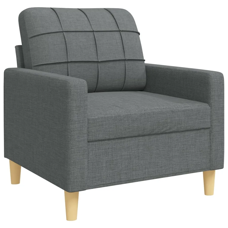 Ensemble de canapés 4 pcs repose-pied et coussins décoratifs - 4
