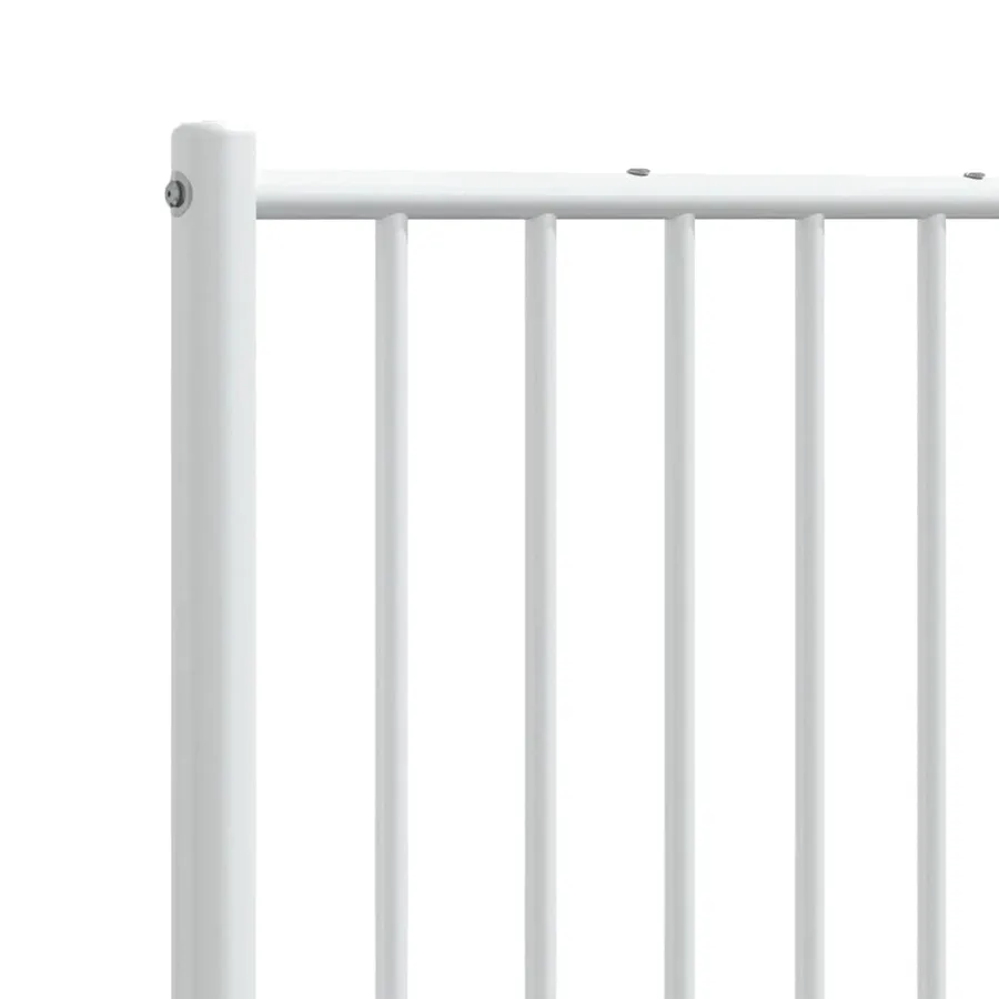 Tête de lit de remplacement métal blanc 200 cm - 6