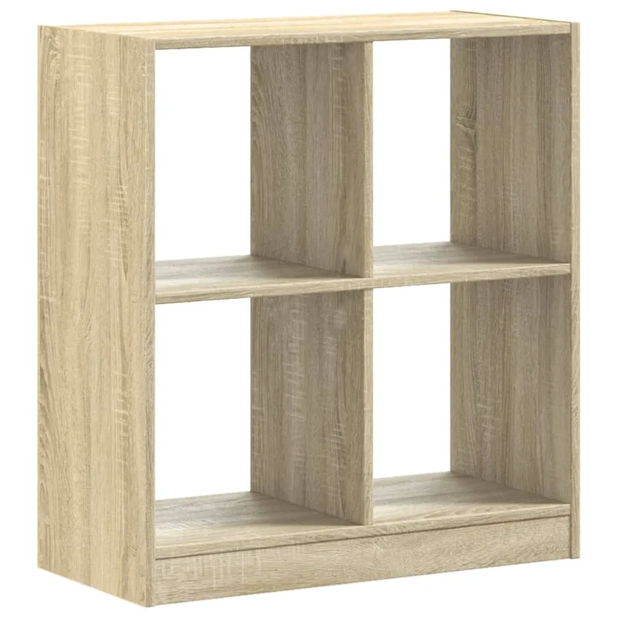 Bibliothèque chêne sonoma 68,5x32x75 cm bois d'ingénierie - 6