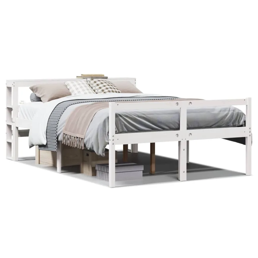 Lit pour personne âgée avec tête de lit sans matelas 120x190 cm - 2