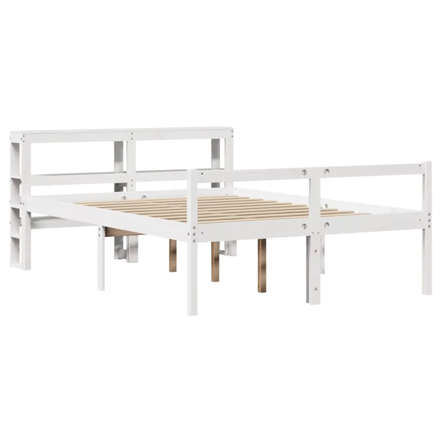 Lit pour personne âgée avec tête de lit sans matelas 120x190 cm - 3