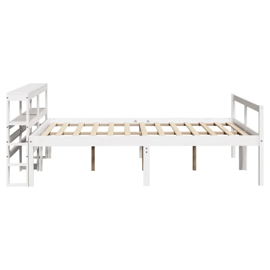 Lit pour personne âgée avec tête de lit sans matelas 135x190 cm - 5
