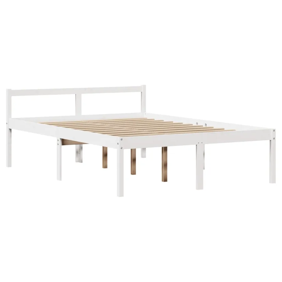 Lit pour personne âgée avec tête de lit sans matelas 135x190 cm - 7