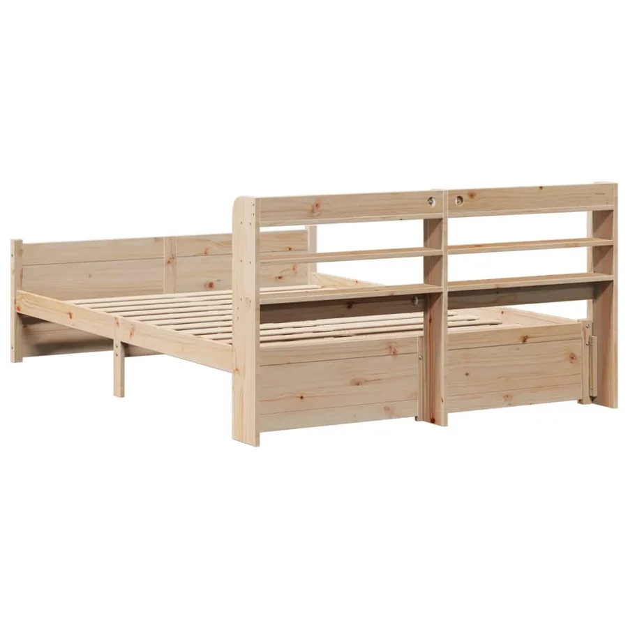 Cadre de lit avec tête de lit sans matelas 150x200 cm - 8