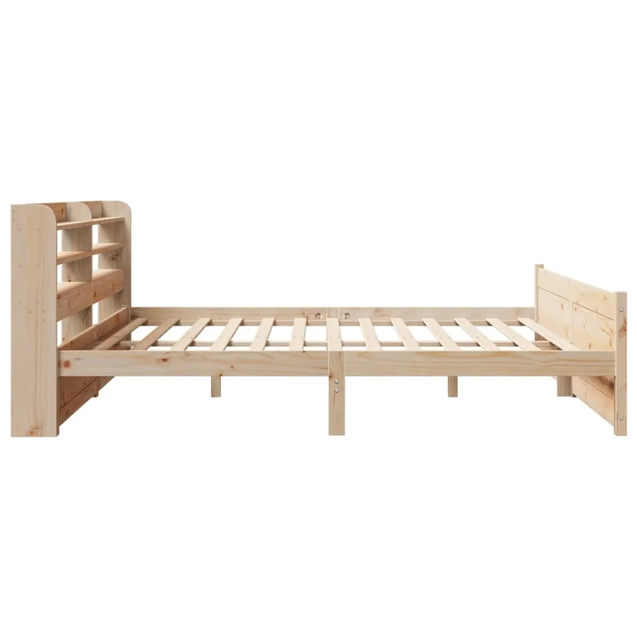 Cadre de lit avec tête de lit sans matelas 200x200 cm - 7