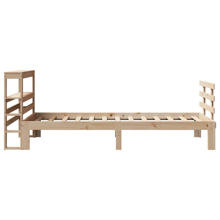 Cadre de lit avec tête de lit sans matelas 90x200 cm - 7
