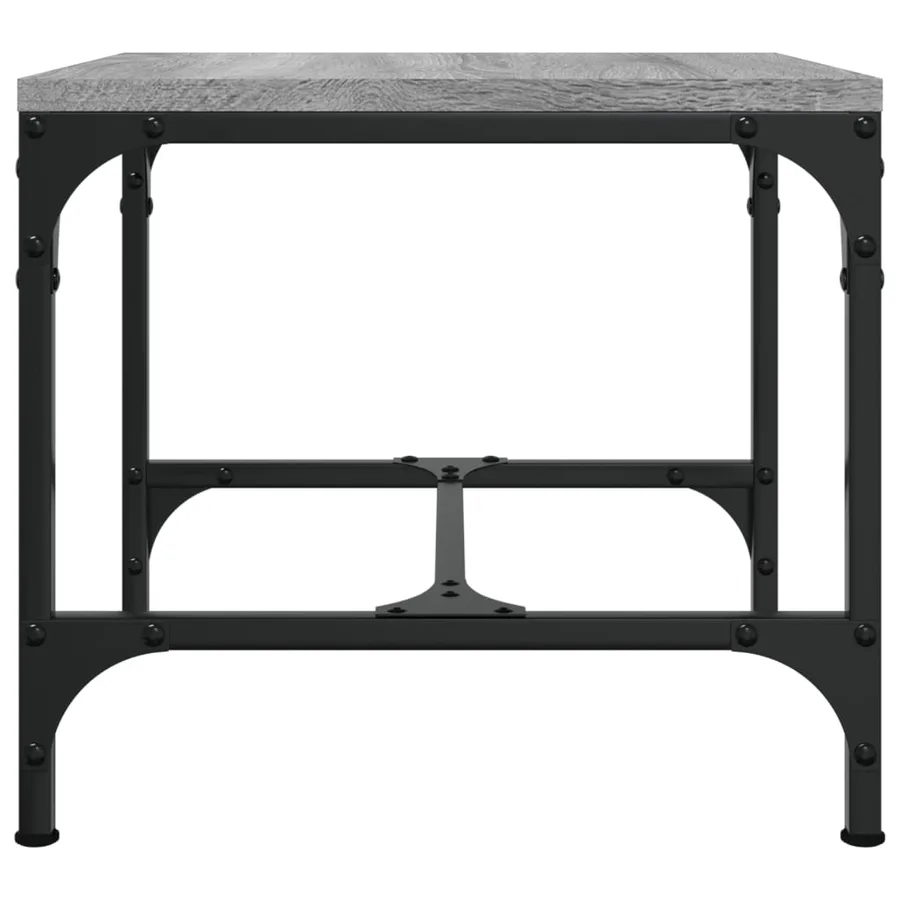 Tables d'appoint 2pcs Sonoma gris 40x40x35 cm Bois d'ingénierie - 7