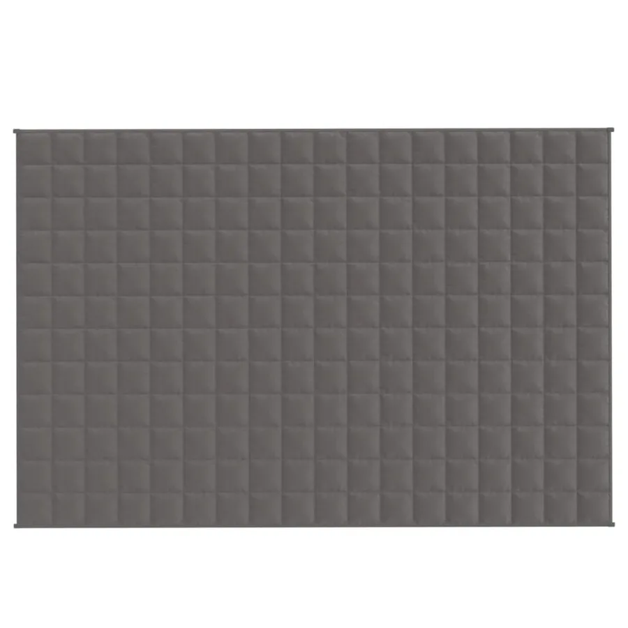 Couverture lestée Gris 122x183 cm 9 kg Tissu - 3