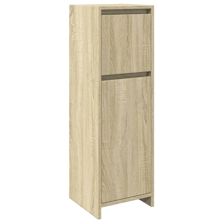 Ensemble de meubles de salle de bain 4 pcs chêne sonoma - 6