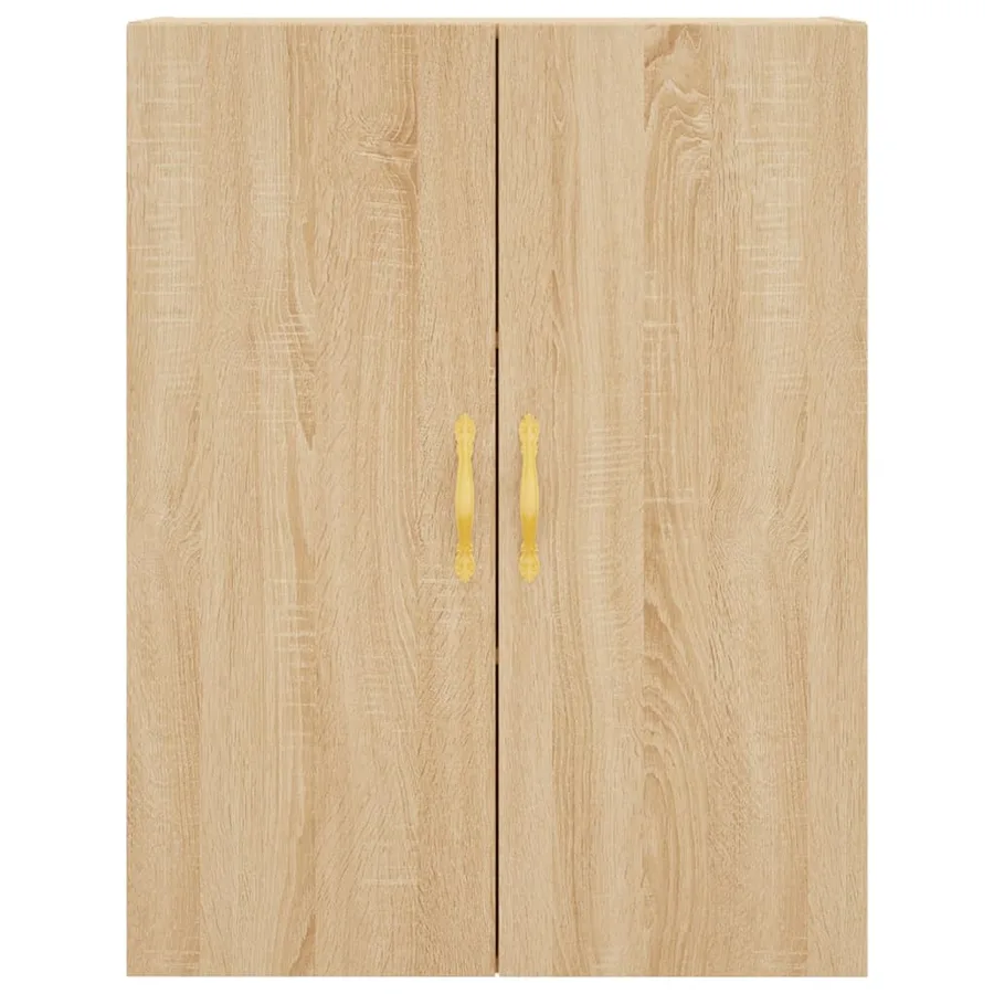 Buffet haut Chêne sonoma 69,5x34x180 cm Bois d'ingénierie - 5