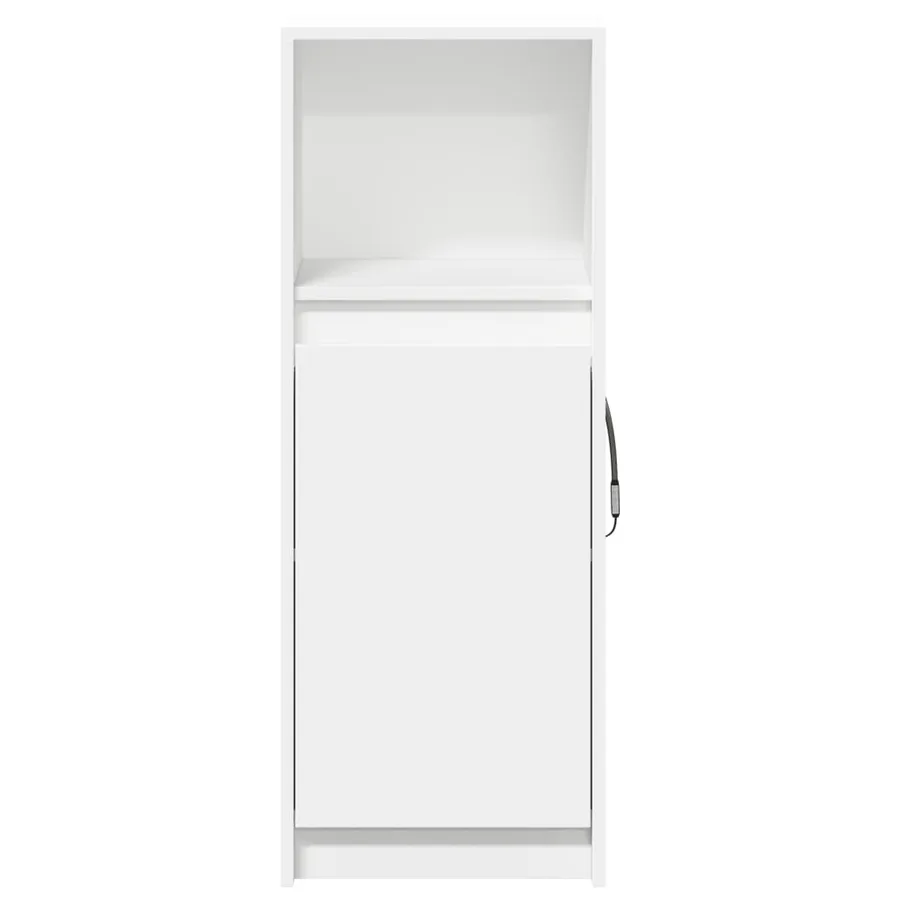 Buffet avec LED blanc 38x34x100 cm bois d'ingénierie - 6
