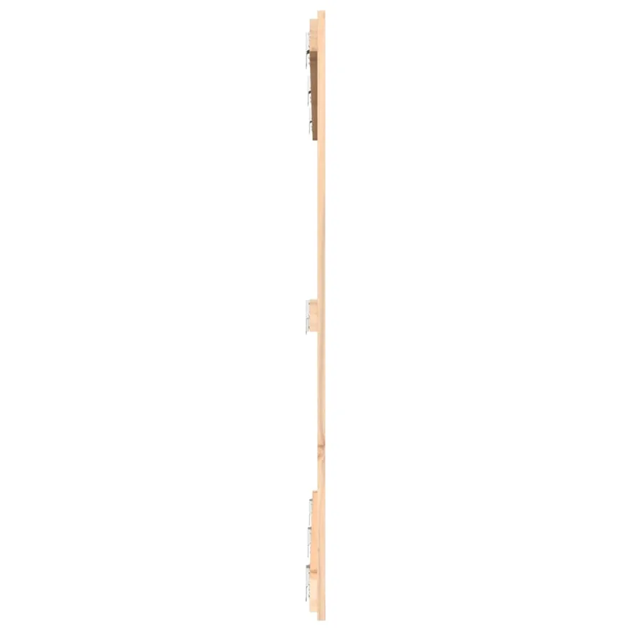 Tête de lit murale 146,5x3x110 cm Bois massif de pin - 5