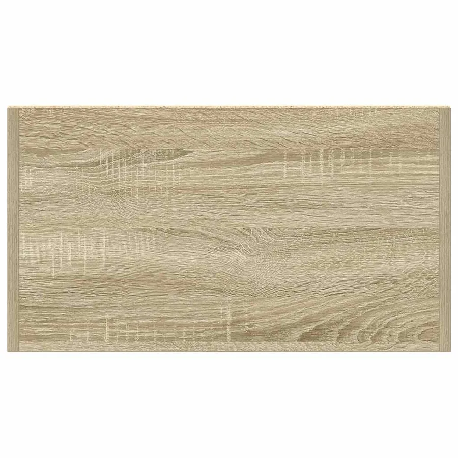 Armoire de salle de bain Chêne sonoma 60x33x80 cm Aggloméré - 7