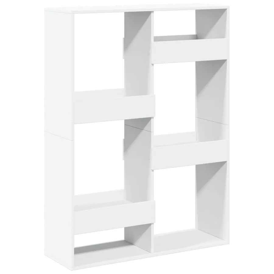 Bibliothèque blanc 100x33x135 cm bois d'ingénierie - 2
