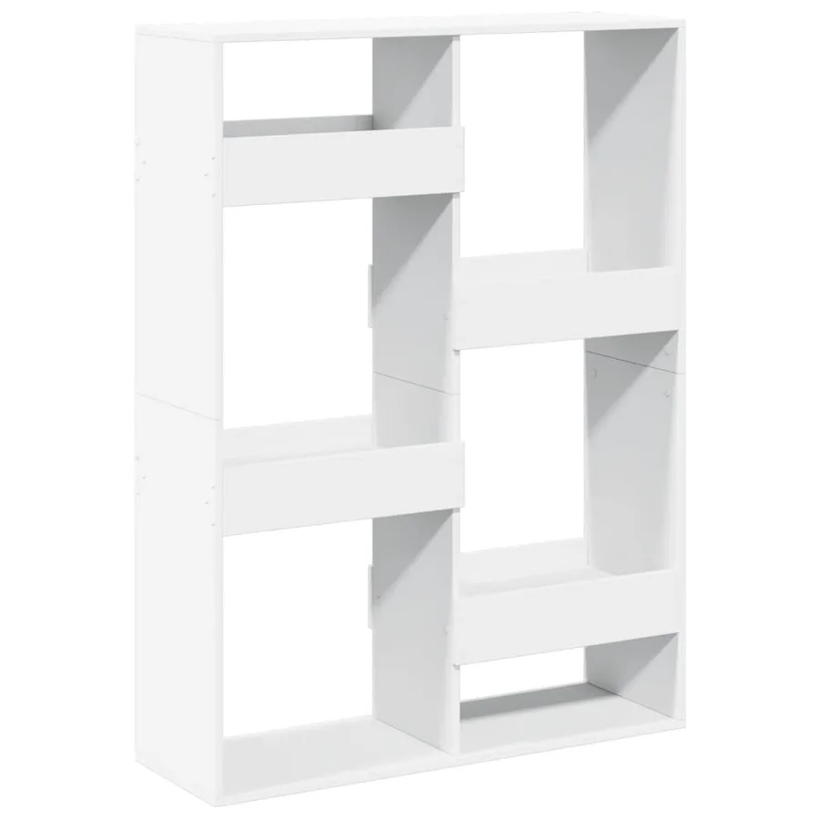 Bibliothèque blanc 100x33x135 cm bois d'ingénierie - 6
