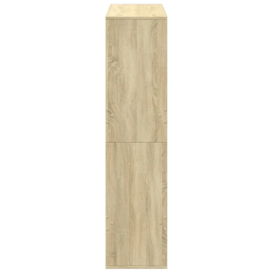 Bibliothèque chêne sonoma 100x33x135 cm bois d'ingénierie - 5