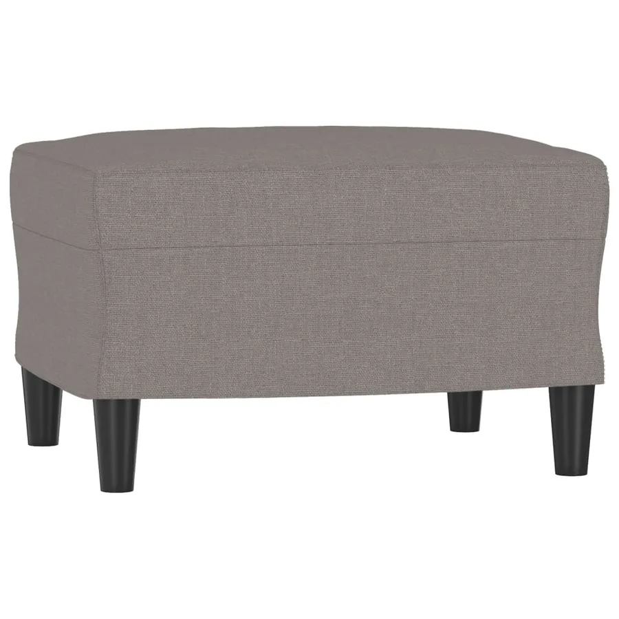 Ensemble de canapés 4 pcs avec coussins Taupe Tissu - 6