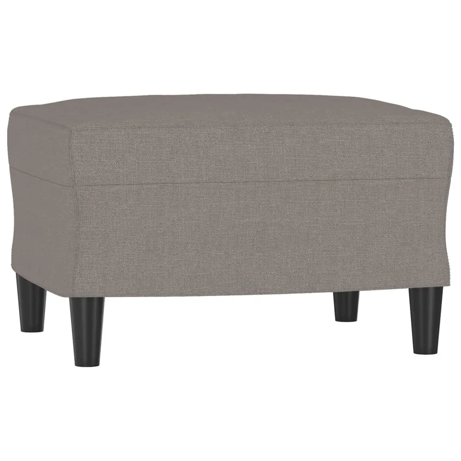 Ensemble de canapés 4 pcs avec coussins taupe tissu - 6