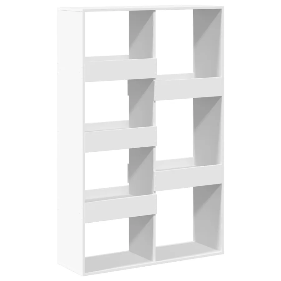 Cloison de séparation blanc 100x33x155,5 cm bois d'ingénierie - 2