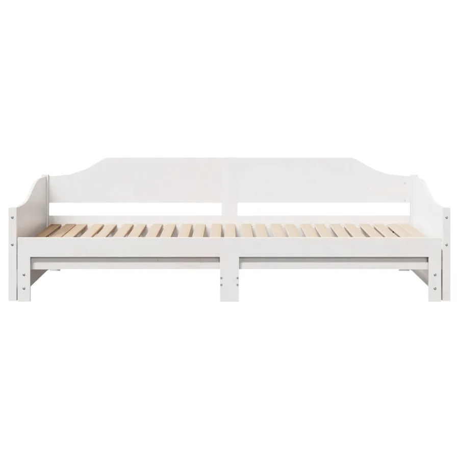 Lit de jour et lit gigogne sans matelas 90x190 cm bois massif - 6