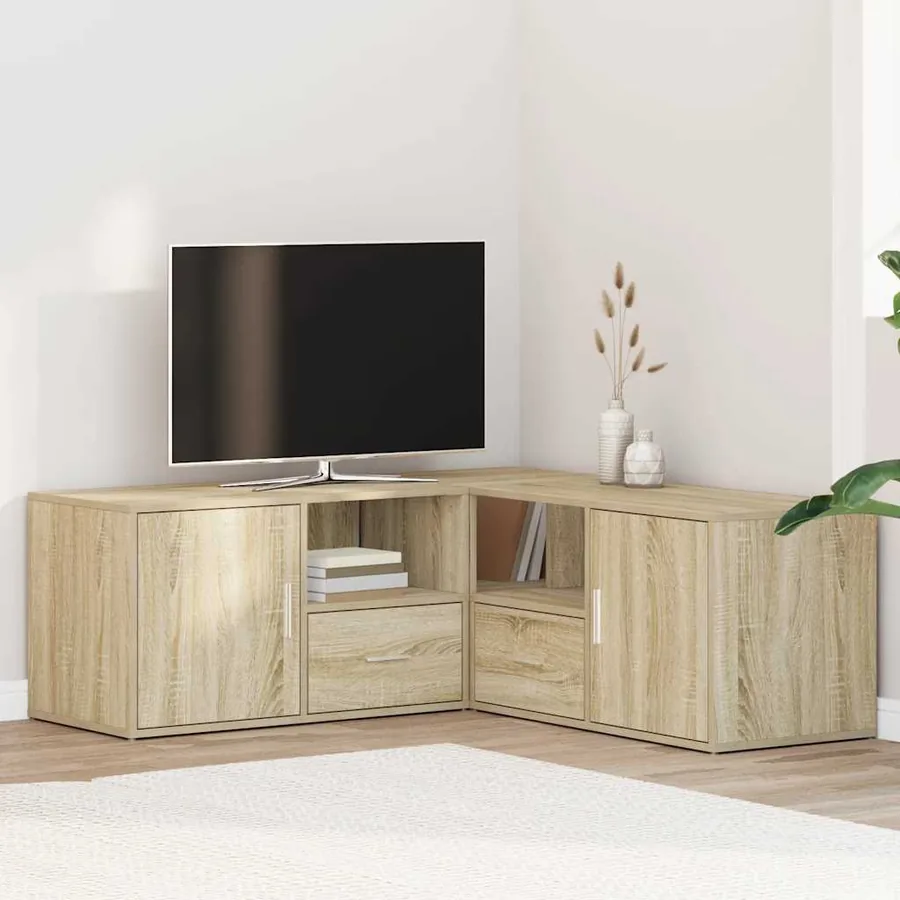 Armoire d'angle chêne sonoma 200x40x45 cm bois d’ingénierie