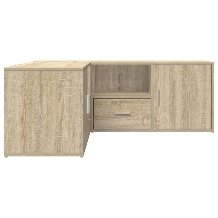 Armoire d'angle chêne sonoma 200x40x45 cm bois d’ingénierie - 10