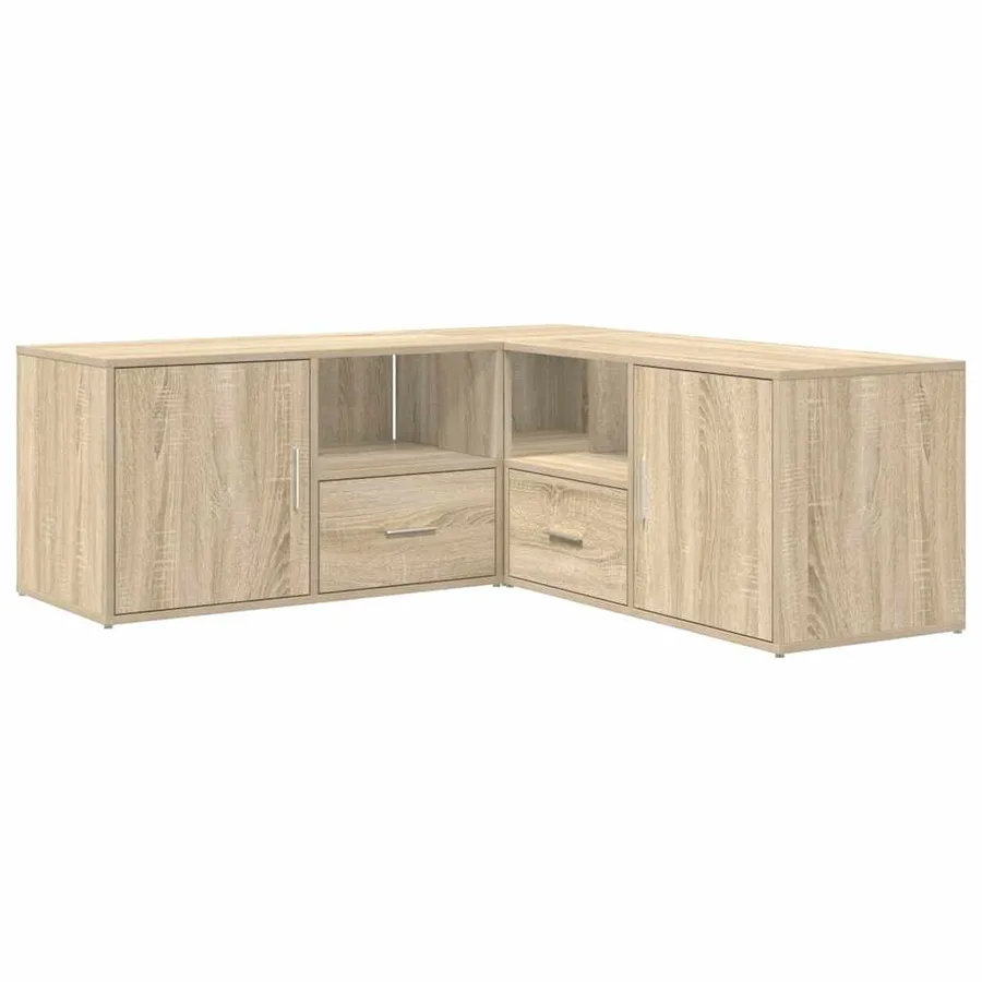 Armoire d'angle chêne sonoma 200x40x45 cm bois d’ingénierie - 5