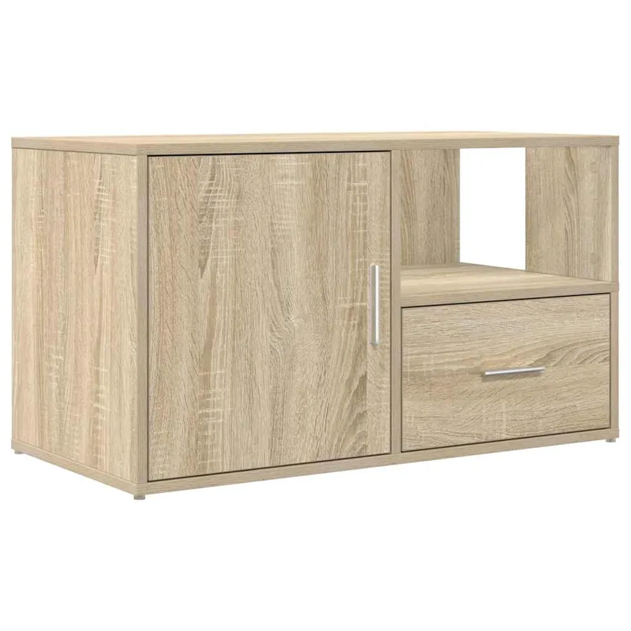 Armoire d'angle chêne sonoma 200x40x45 cm bois d’ingénierie - 6