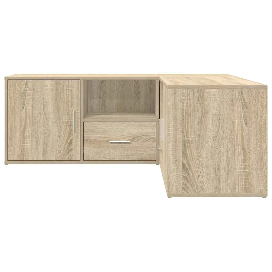Armoire d'angle chêne sonoma 200x40x45 cm bois d’ingénierie - 9