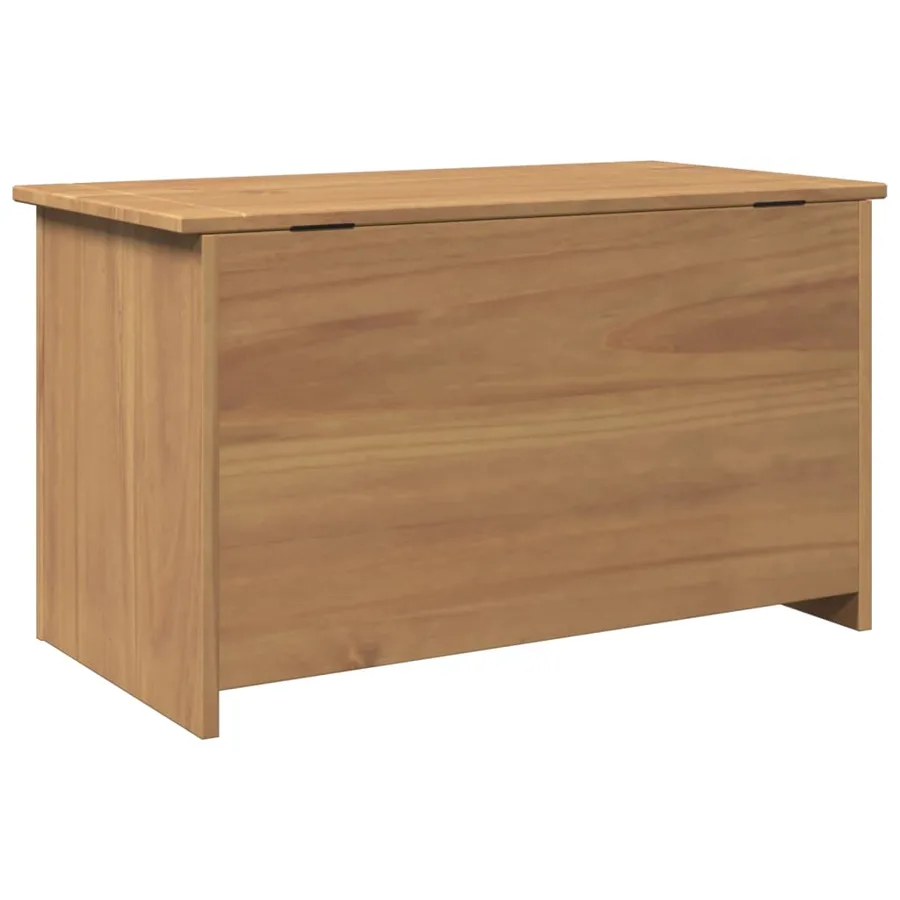 Coffre de rangement avec couvercle PANAMA bois massif de pin - 7