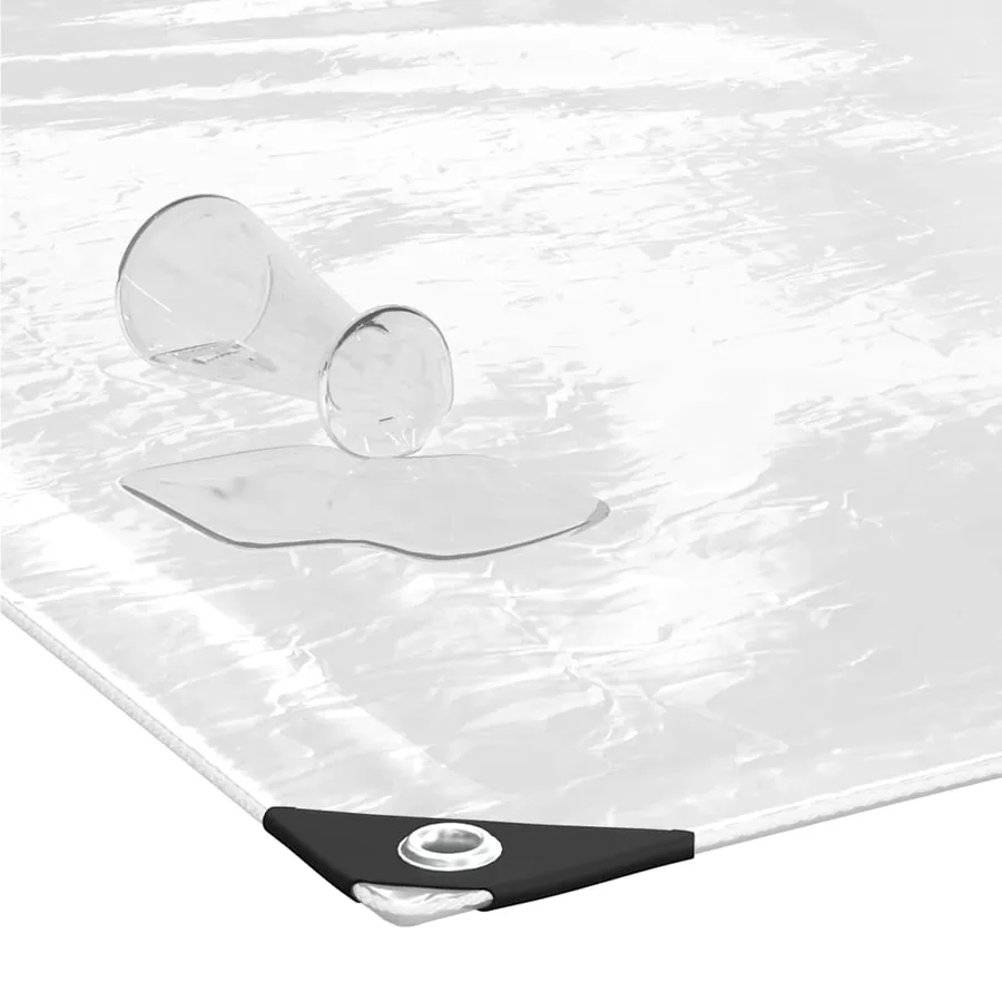 Couverture végétale avec œillets 2x10 m PVC - 4