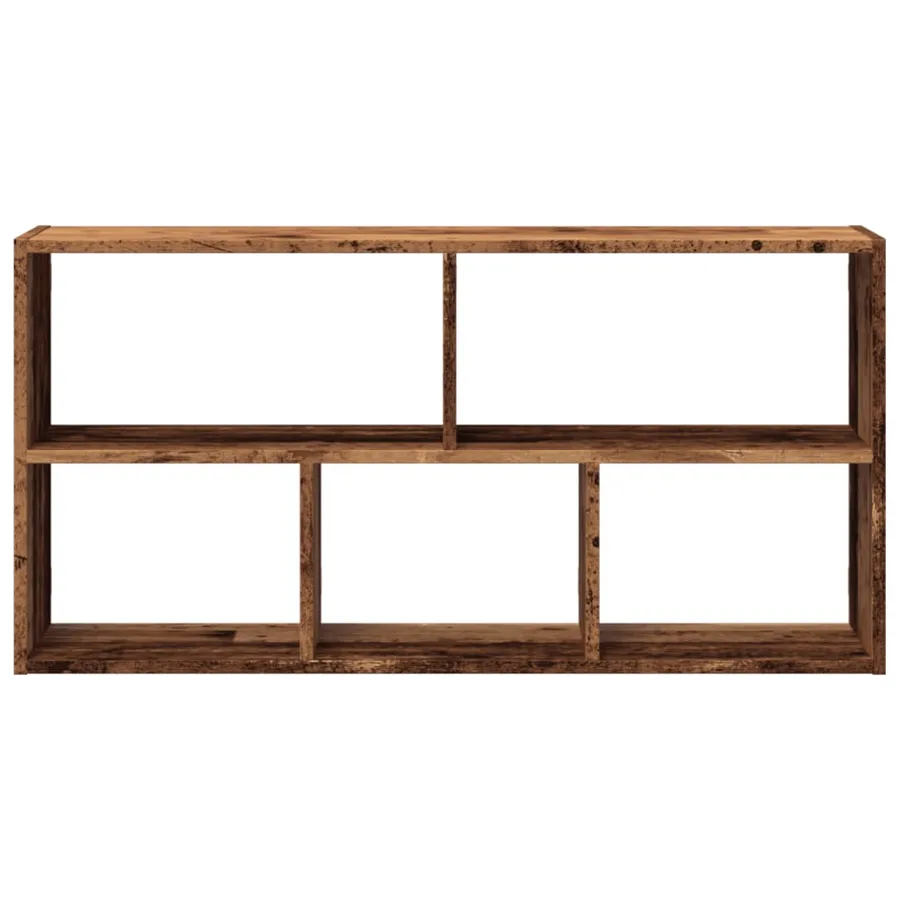 Étagère murale vieux bois 100x25x50 cm bois d'ingénierie - 4